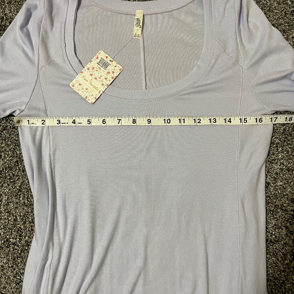 Free People Women's Top, Size M, Color Lilac, New with tags - Picture 10 of 16